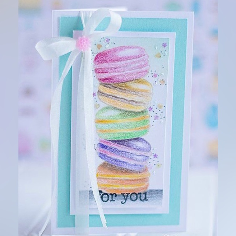 22pc Macarons Stamp & Die Set - Picture 2 of 15
